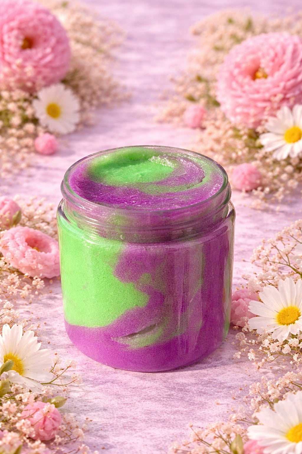 Flower Bomb Foaming Sugar Scrub