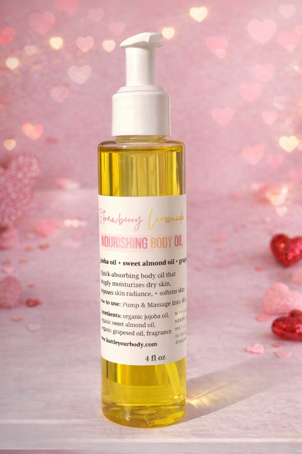 Strawberry Lemonade Body Oil