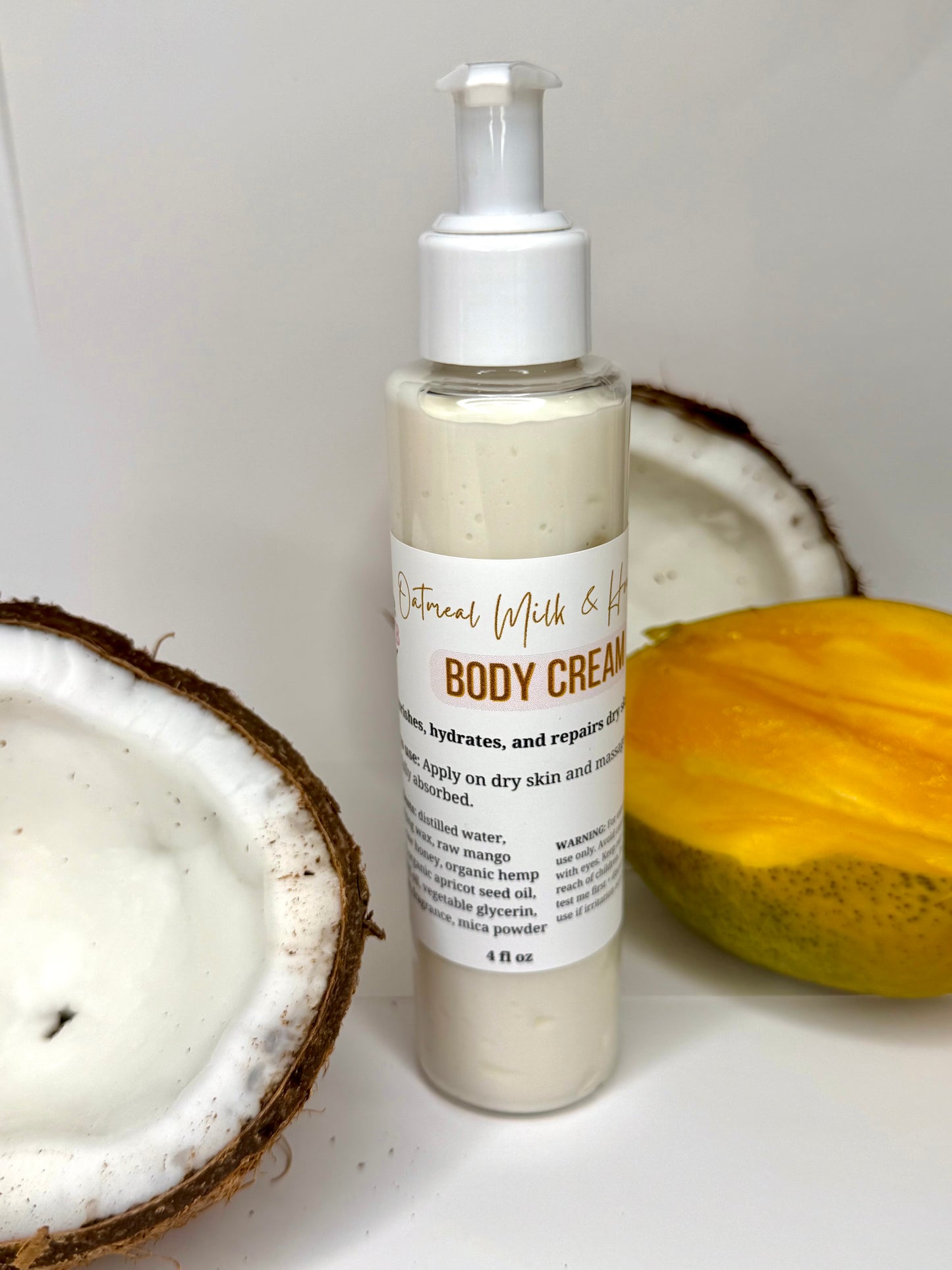 Oatmeal Milk & Honey Body Cream