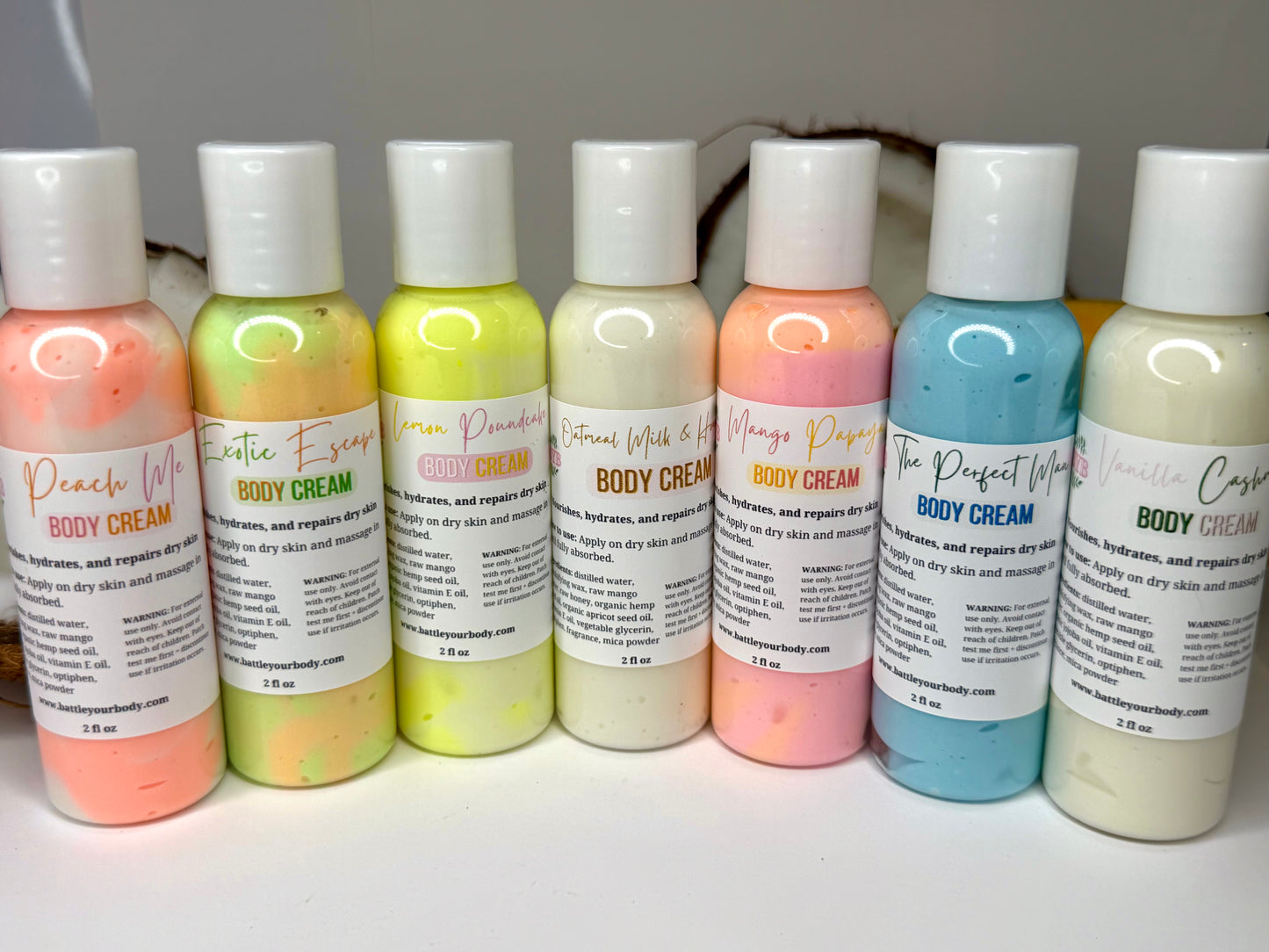 Mini Body Creams