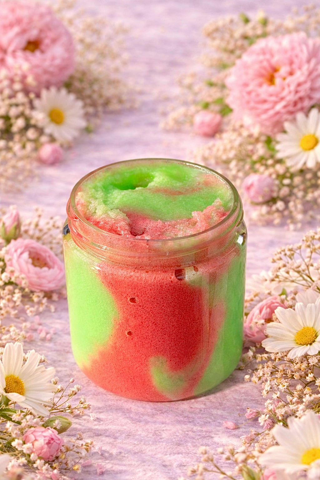 Kiwi Watermelon Foaming Sugar Scrub