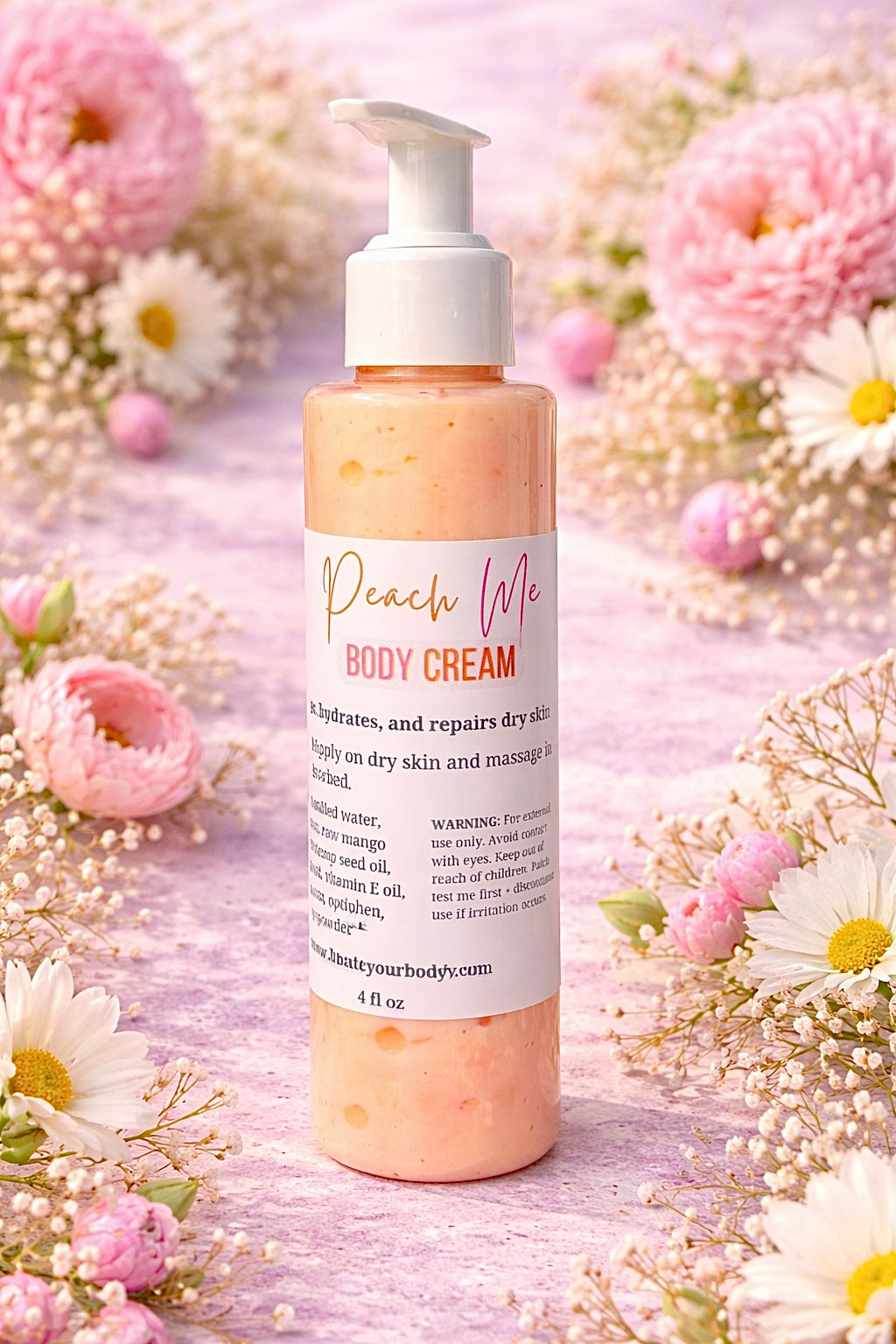 Peach Me Body Cream