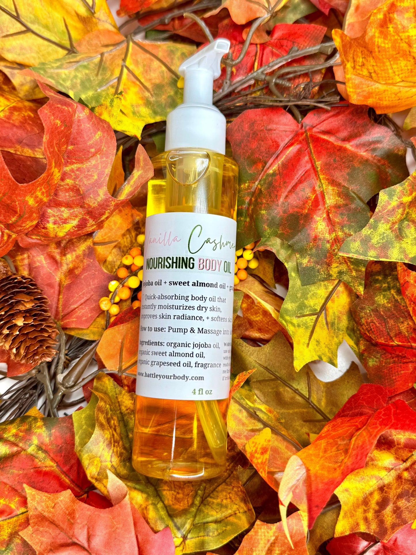Vanilla Cashmere Body Oil