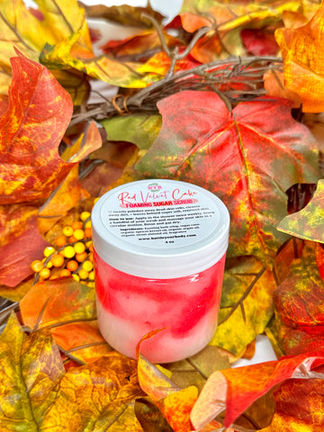 Red Velvet Cake Foaming Sugar Scrub