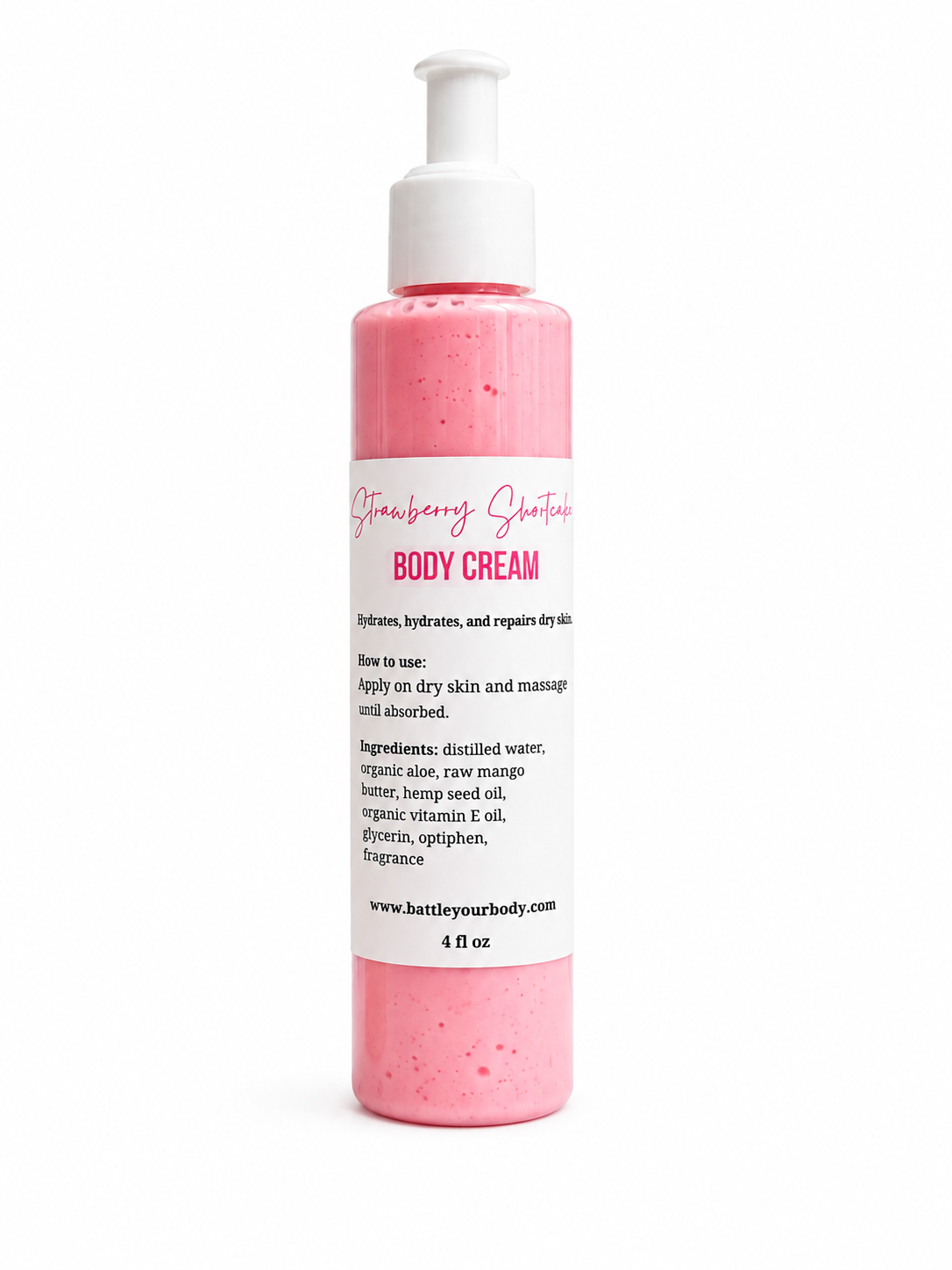 Strawberry Shortcake Body Cream