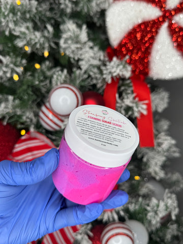 Strawberry Shortcake Foaming Sugar Scrub