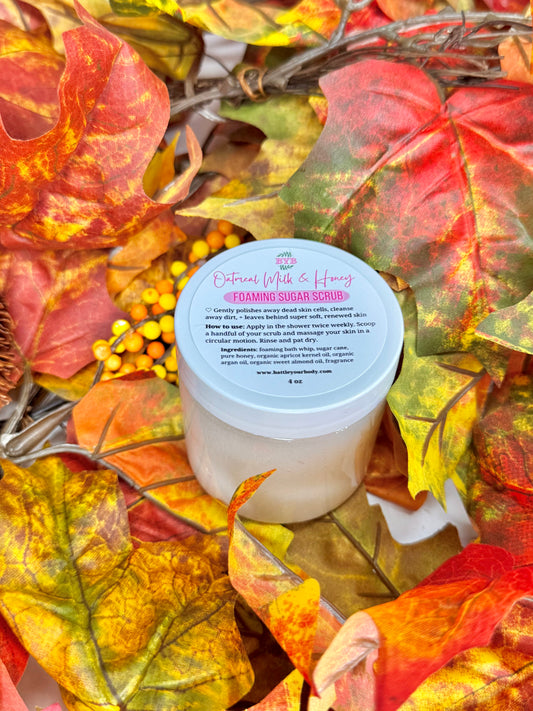 Oatmeal Milk & Honey Foaming Sugar Scrub