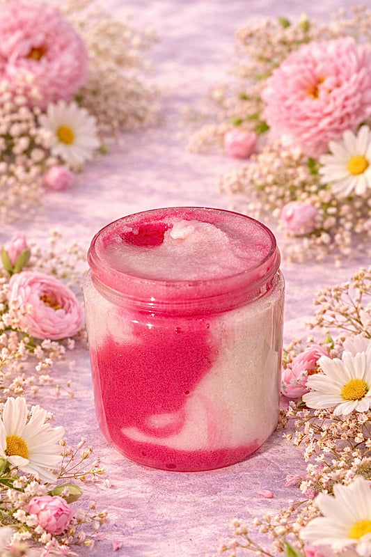 Red Velvet Cake Foaming Sugar Scrub