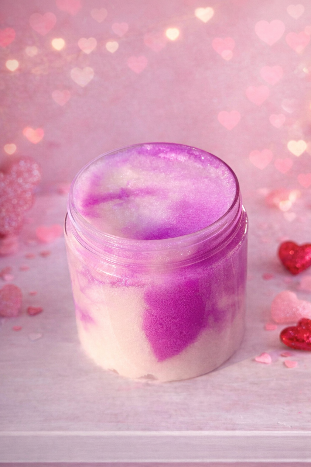Rose + Vanilla Foaming Sugar Scrub