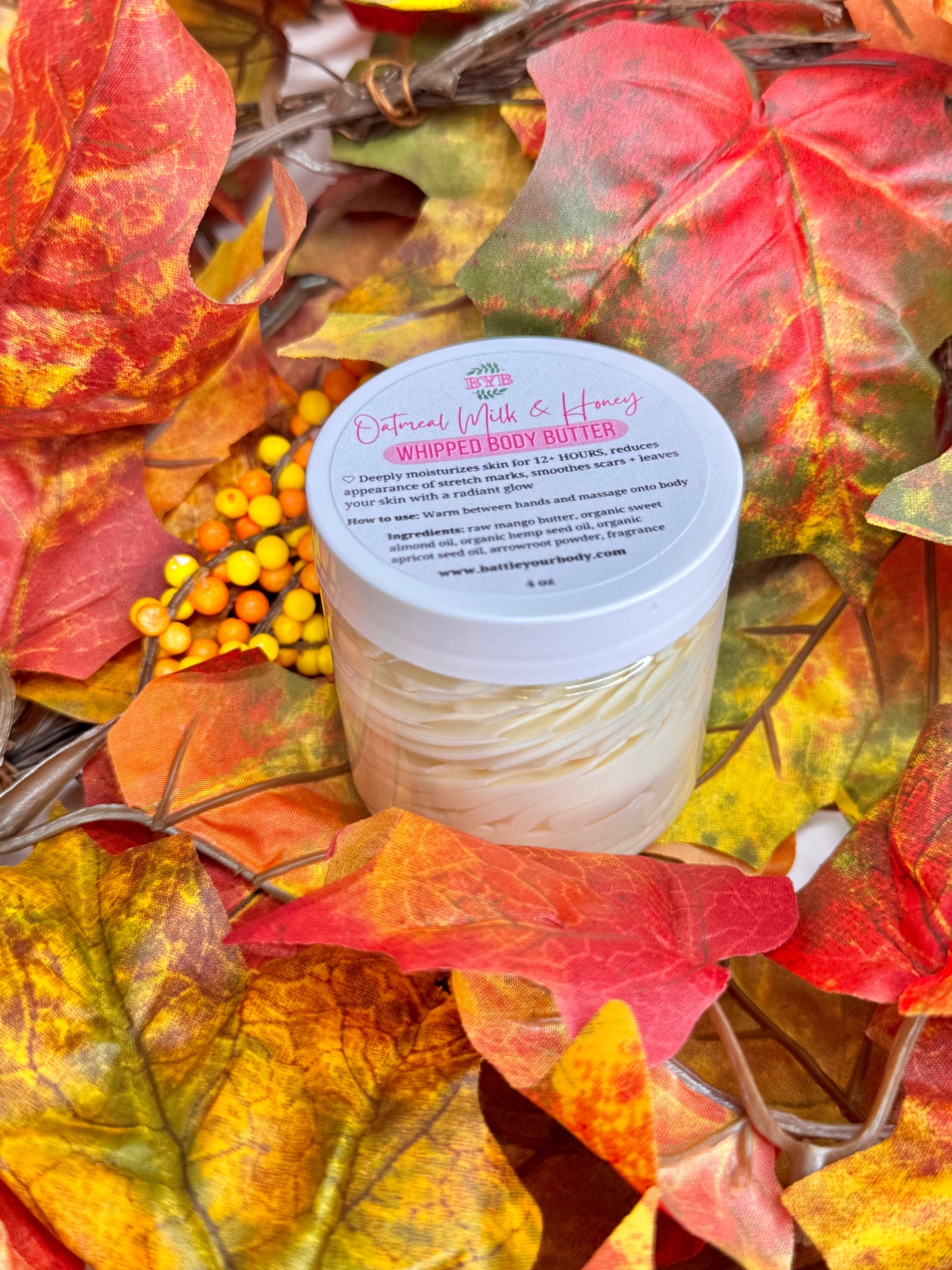 Oatmeal Milk & Honey Whipped Body Butter