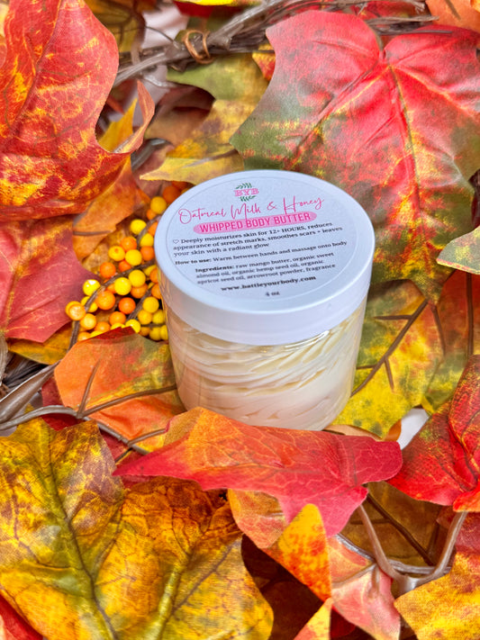 Oatmeal Milk & Honey Whipped Body Butter