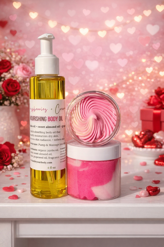 Raspberries + Cream Bundle