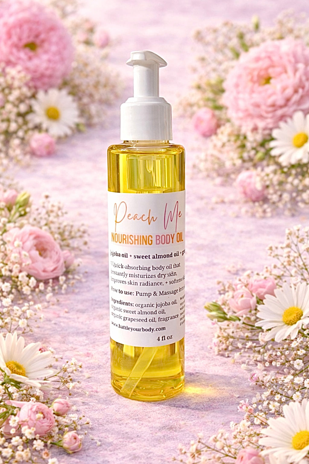 Peach Me Body Oil