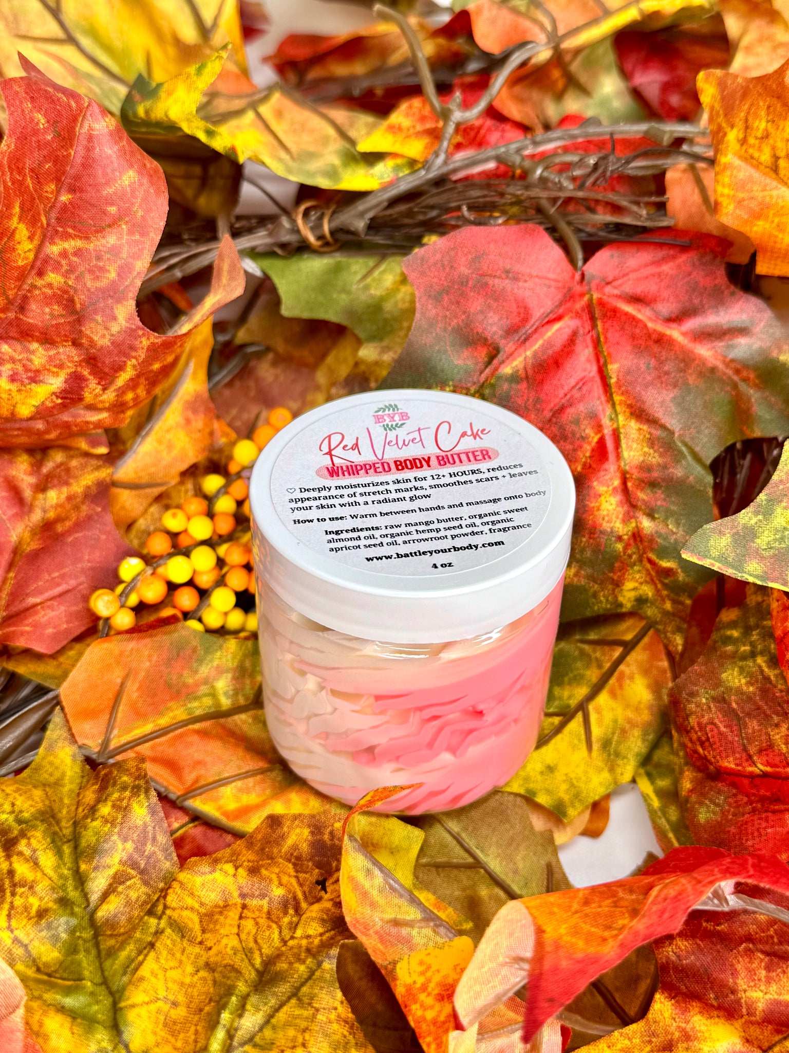 Red Velvet Cake Whipped Body Butter